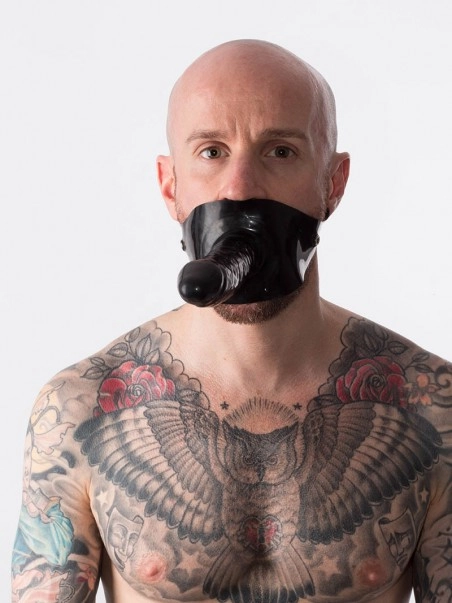 Rubber Fetish Baillon Gode Latex 3 Rubber Fetish Baillon Gode Latex – Image 3