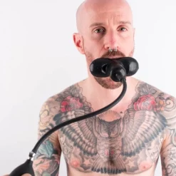 Rubber Fetish Baillon Papillon Latex