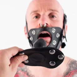 RoB Accessoires Baillon Plug Cuir