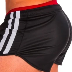 Barcode Berlin Short Byron Bandes Blanches 6 Barcode Berlin Short Byron Bandes Blanches -Pas Cher Vestiaire Fetish Magasin barcode berlin short byron bandes blanches 2