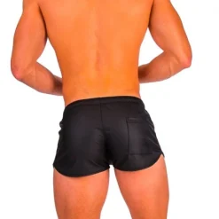 Barcode Berlin Short Byron Bandes Blanches 7 Barcode Berlin Short Byron Bandes Blanches -Pas Cher Vestiaire Fetish Magasin barcode berlin short byron bandes blanches 3