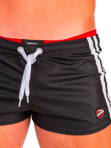 Barcode Berlin Short Byron Bandes Blanches 1 Barcode Berlin Short Byron Bandes Blanches