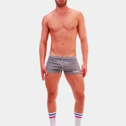 Barcode Berlin Short Timur -Pas Cher Vestiaire Fetish Magasin barcodeberlin short timur 17