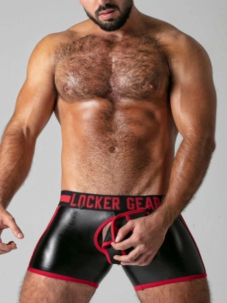 Boxer Avec Poche Amovible Et Zip Full Access - Locker Gear 1 Boxer Avec Poche Amovible Et Zip Full Access - Locker Gear