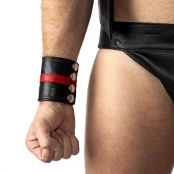 RoB Accessoires Bracelet Porte-billets Fist-Fucking Bande Centrale Cuir -Pas Cher Vestiaire Fetish Magasin bracelet porte billets fist fucking bande centrale cuir 2