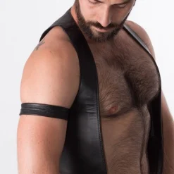 RoB Accessoires Brassard Cuir Ajustable