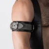 RoB Accessoires Brassard Cuir Boucle Bondage
