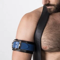 RoB Accessoires Brassard Cuir Boucle Fuck