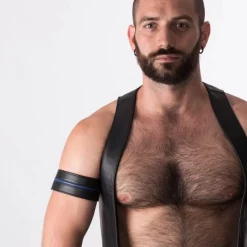 RoB Accessoires Brassard Large Ajustable Pressions -Pas Cher Vestiaire Fetish Magasin brassard large ajustable pressions 12