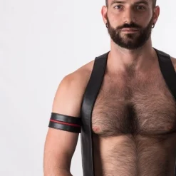 RoB Accessoires Brassard Large Ajustable Pressions -Pas Cher Vestiaire Fetish Magasin brassard large ajustable pressions 19