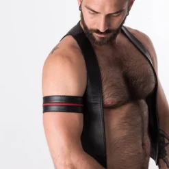 RoB Accessoires Brassard Large Ajustable Pressions -Pas Cher Vestiaire Fetish Magasin brassard large ajustable pressions 21