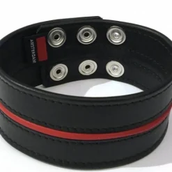 RoB Accessoires Brassard Large Ajustable Pressions -Pas Cher Vestiaire Fetish Magasin brassard large ajustable pressions 23