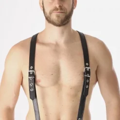 Rob Bretelles Fines Cuir -Pas Cher Vestiaire Fetish Magasin bretelles fines cuir 4