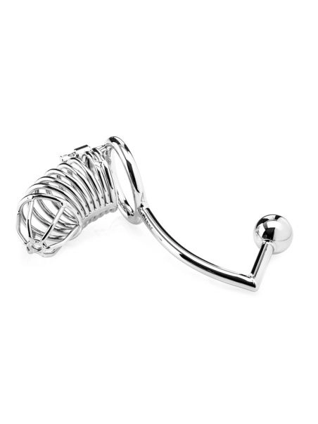 Cage De Chasteté Métal, Plug Anal 1 Cage De Chasteté Métal, Plug Anal