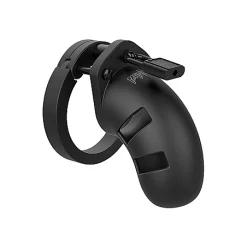 Cage De Chasteté Souple Et étroite "20" (noire) - Mancage