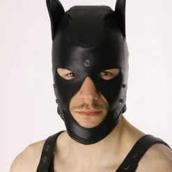 Bruthal Gear Cagoule Chien Cuir -Pas Cher Vestiaire Fetish Magasin cagoule chien cuir bruthal gear 2