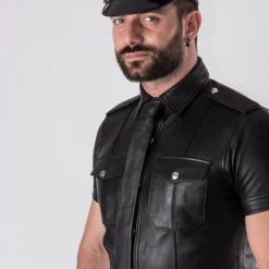 Rob Casquette Militaire Cuir 8 Rob Casquette Militaire Cuir -Pas Cher Vestiaire Fetish Magasin casquette militaire cuir 3