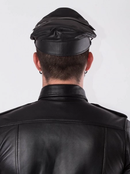 Rob Casquette Militaire Cuir 5 Rob Casquette Militaire Cuir – Image 5