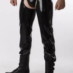 RoB Latex Et Néoprène Chaps Zip Extérieur Latex -Pas Cher Vestiaire Fetish Magasin chaps zip exterieur latex 2