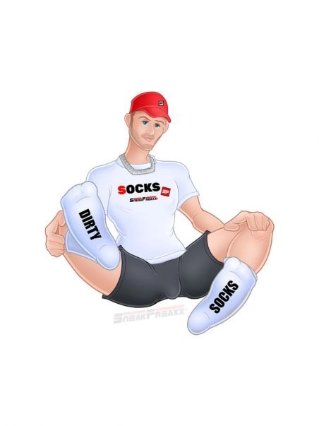 Sneafreaxx Chaussettes Fetish Dirty Socks 2 Sneafreaxx Chaussettes Fetish Dirty Socks – Image 2