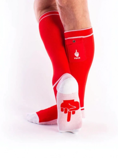 Brutus Chaussettes Hautes Party Socks Fuck (plusieurs Coloris) 4 Brutus Chaussettes Hautes Party Socks Fuck (plusieurs Coloris) – Image 4