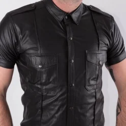 Bruthal Gear Chemise Fit Bruthal Cuir -Pas Cher Vestiaire Fetish Magasin chemise fit bruthal cuir 2