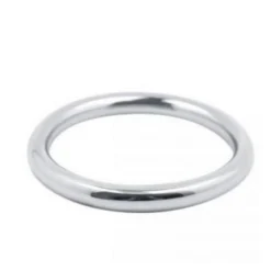 Cockring Lisse En Métal The Circle (hauteur : 0,8cm)