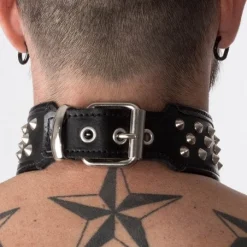 RoB Accessoires Collier Dog à Clous -Pas Cher Vestiaire Fetish Magasin collier dog a clous 3