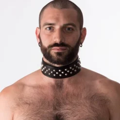 RoB Accessoires Collier Dog à Clous -Pas Cher Vestiaire Fetish Magasin collier dog a clous 4