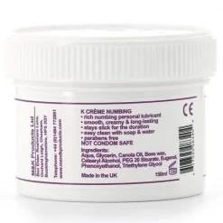 K LUBE Crème Décontractante K Numbing -Pas Cher Vestiaire Fetish Magasin creme decontractante k numbing 2