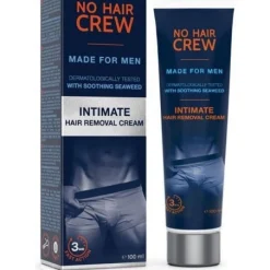 Crème Dépilatoire Pour Hommes Spéciale Zone Intimes - No Hair Crew