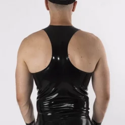 RoB Latex Et Néoprène Débardeur Y Zip Latex -Pas Cher Vestiaire Fetish Magasin debardeur y zip latex 2