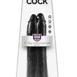 Pipedream Double Gode Ventouse King Cock 30,5 Cm X 9,1 Cm -Pas Cher Vestiaire Fetish Magasin double gode ventouse king cock 3