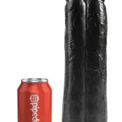 Pipedream Double Gode Ventouse King Cock 30,5 Cm X 9,1 Cm -Pas Cher Vestiaire Fetish Magasin double gode ventouse king cock 4
