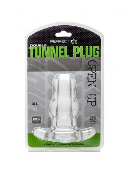 Double Plug Tunnel Creux (translucide) - Perfect Fit 3 Double Plug Tunnel Creux (translucide) - Perfect Fit – Image 3