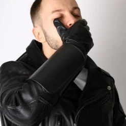Gantelets En Cuir Renforcé -Pas Cher Vestiaire Fetish Magasin gantelets en cuir renforce 3