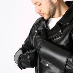 Gantelets En Cuir Renforcé -Pas Cher Vestiaire Fetish Magasin gantelets en cuir renforce 4