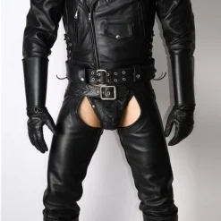 Gantelets En Cuir Renforcé -Pas Cher Vestiaire Fetish Magasin gantelets en cuir renforce 5