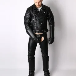 Gantelets En Cuir Renforcé -Pas Cher Vestiaire Fetish Magasin gantelets en cuir renforce 7