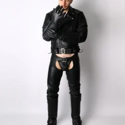 Gantelets En Cuir Renforcé -Pas Cher Vestiaire Fetish Magasin gantelets en cuir renforce 8