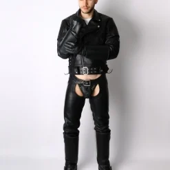 Gantelets En Cuir Renforcé -Pas Cher Vestiaire Fetish Magasin gantelets en cuir renforce 9