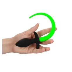 Ouch! Plug Queue De Chien Phosphorescent -Pas Cher Vestiaire Fetish Magasin gode ejaculateur beast 64 10