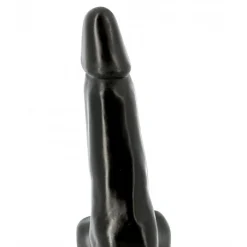 Dark Crystal Gode Noir 27.5 X 6.4 Cm -Pas Cher Vestiaire Fetish Magasin gode noir 275 x 64 cm 2