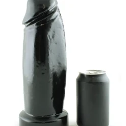 All Black Gode Schlong Hung System 25 Cm X 8,6 Cm -Pas Cher Vestiaire Fetish Magasin gode schlong hung system 2