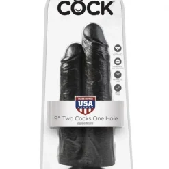 Pipedream Gode Ventouse Double King Cock 25,4 Cm X 7,3 Cm -Pas Cher Vestiaire Fetish Magasin gode ventouse double king cock 5