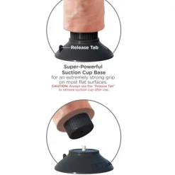 Pipedream Gode Ventouse Vibrant King Cock 8' - 17,8 X 4,8 Cm -Pas Cher Vestiaire Fetish Magasin gode ventouse vibrant 9