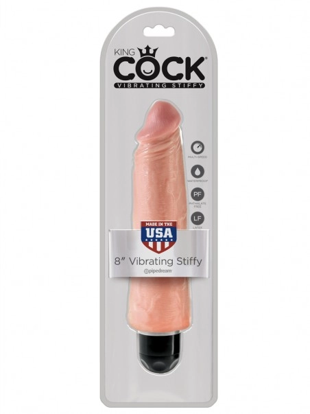 Pipedream Gode Vibrant Stiffy 8' - 24,8 X 5,7 Cm 1 Pipedream Gode Vibrant Stiffy 8' - 24,8 X 5,7 Cm