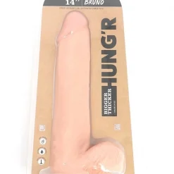 Gode Hung'r Bruno 37 X 7.7 Cm -Pas Cher Vestiaire Fetish Magasin gode xxl gay bruno 11