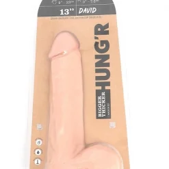 Gode Hung'r David 33 X 7.6 Cm 11 Gode Hung'r David 33 X 7.6 Cm -Pas Cher Vestiaire Fetish Magasin gode xxl gay david 11