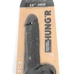 Gode Hung'r David 33 X 7.6 Cm -Pas Cher Vestiaire Fetish Magasin gode xxl gay david 5